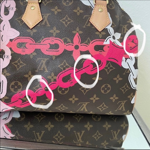 Louis Vuitton monogram Bay 30 speedy - Picture 13 of 15